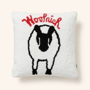 Woolrich - 14"x14" Textured Sheep Square Toss Pillow Cream -  Cream